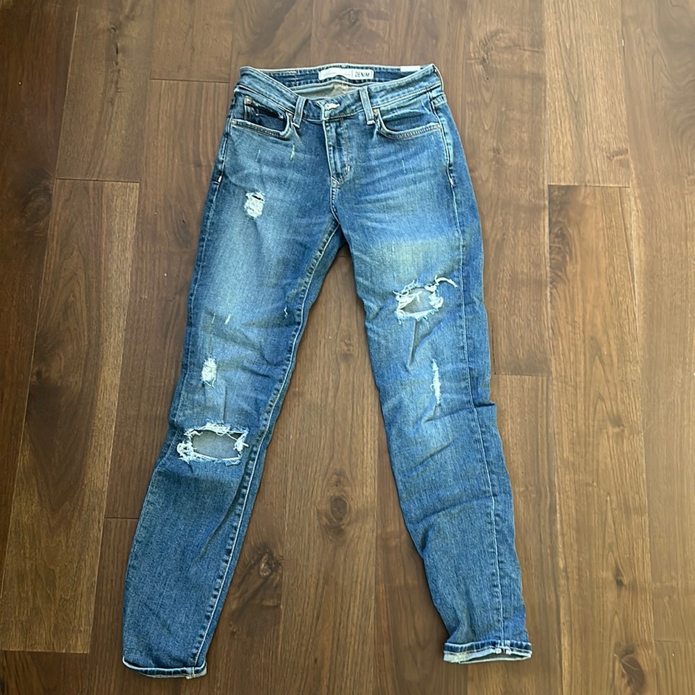 Lovers and friends distressed denim jeans size 25